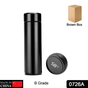 0726A SMART VACUUM INSULATED WATER BOTTLE WITH LED TEMPERATURE DISPLAY ( B Grade Brown Box )