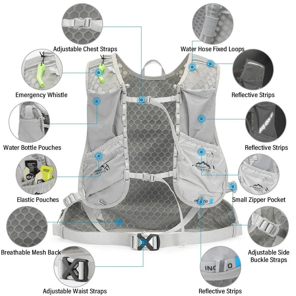 12L Cycling Hydration Backpack Lightweight Riding Vest Pack Bag for Outdoor Running Camping Hiking Travel Equipment 2022 New