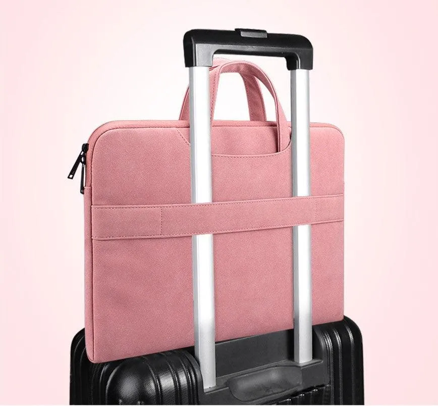 15.6 Inch Waterproof Business Computer Laptop Bag-Pink