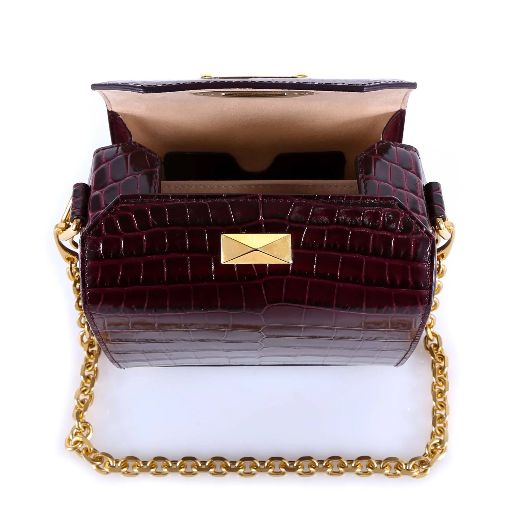 Alexander McQueen Embossed Shoulder Bag