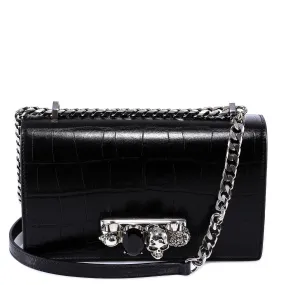 Alexander McQueen Jewelled Satchel Crossbody Bag