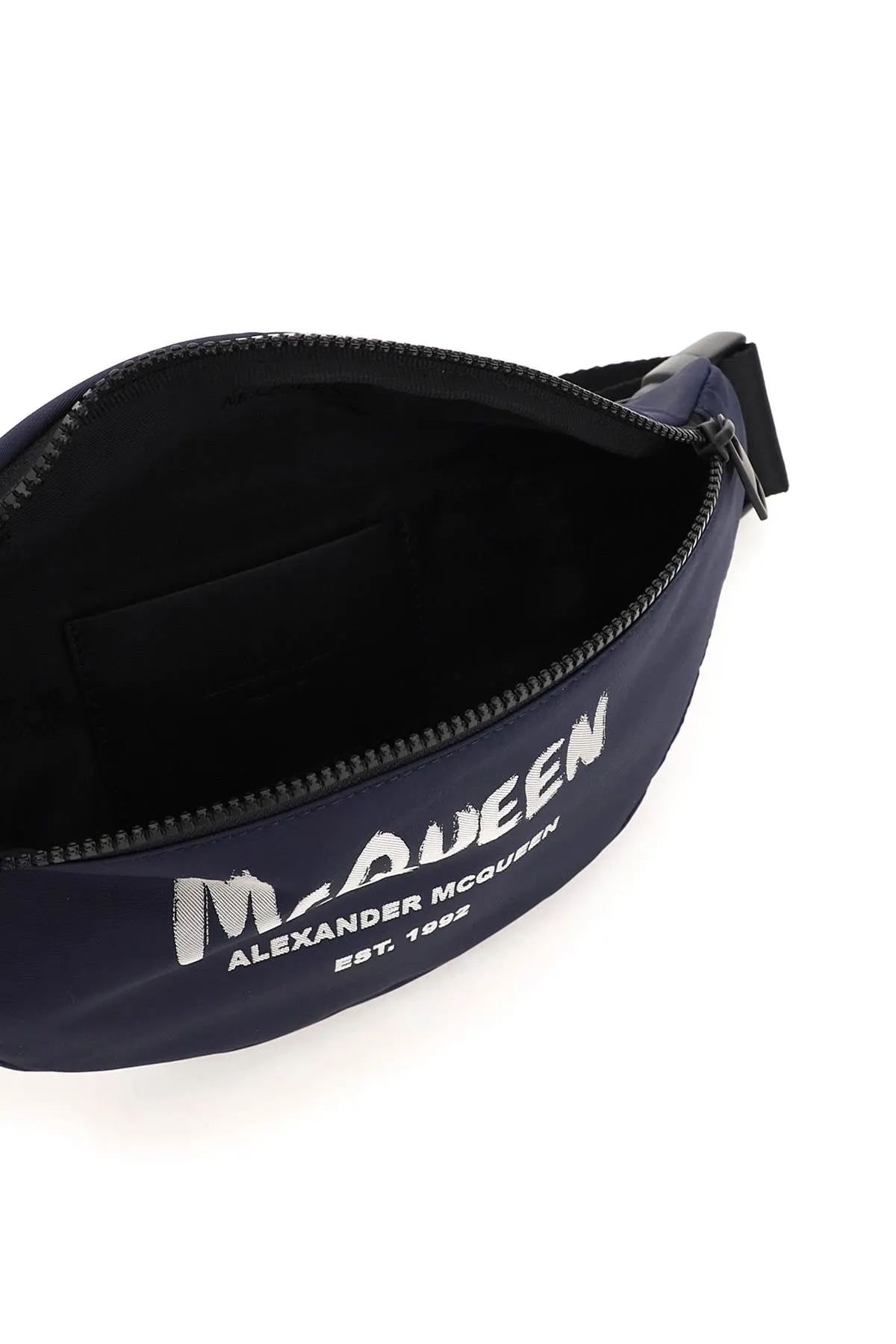 Alexander McQueen Logo Printed Belt Bag