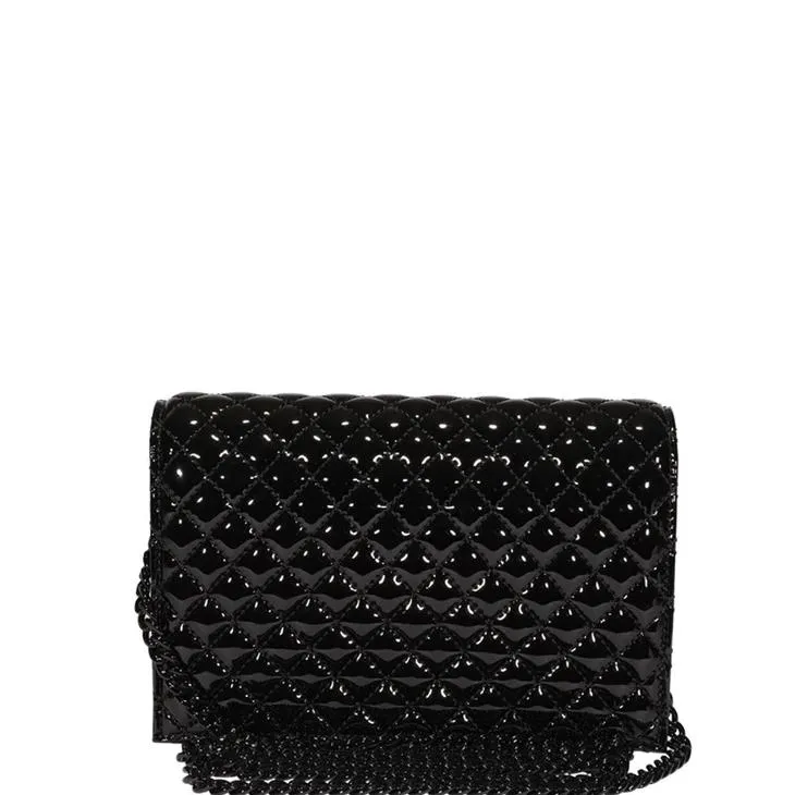 Alexander McQueen Quilted Skull Detail Shoulder Bag