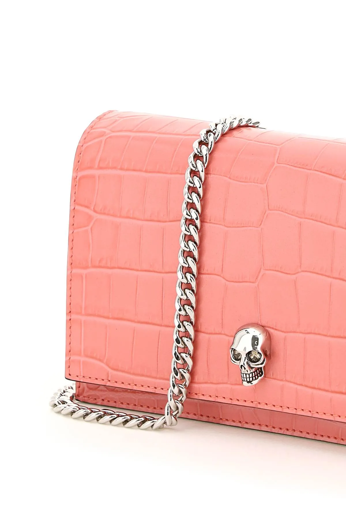 Alexander McQueen Skull Plaque Mini Crossbody Bag