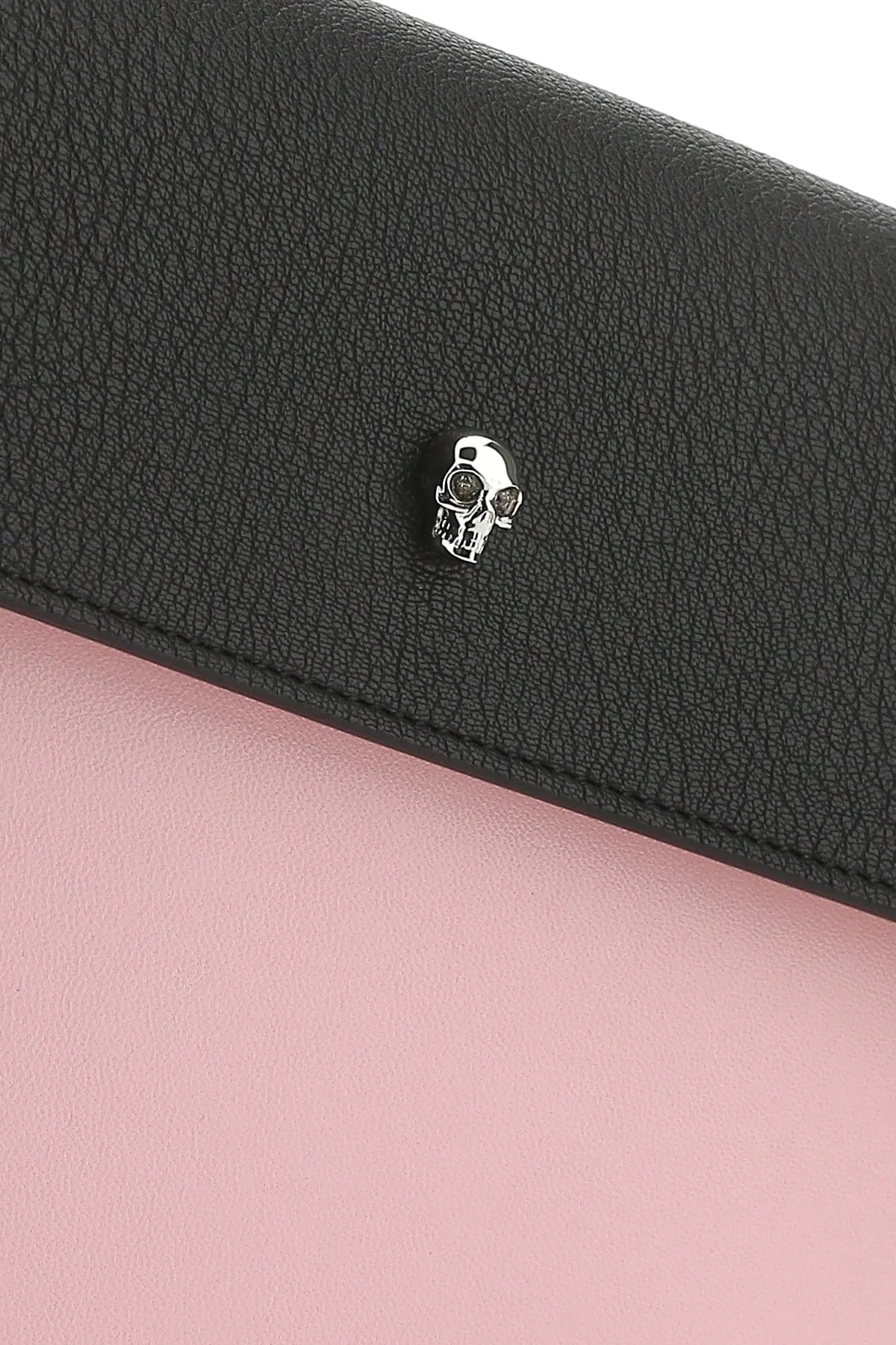 Alexander McQueen Skull Two-Tone Clutch Bag