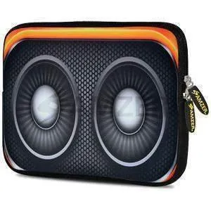 Amzer 10.5 Inch Neoprene Notebook Tablet/iPad Sleeve - Boom Shakalaka Speakers