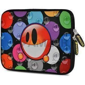 Amzer 10.5 Inch Neoprene Notebook Tablet/iPad Sleeve - Smiley Bubble