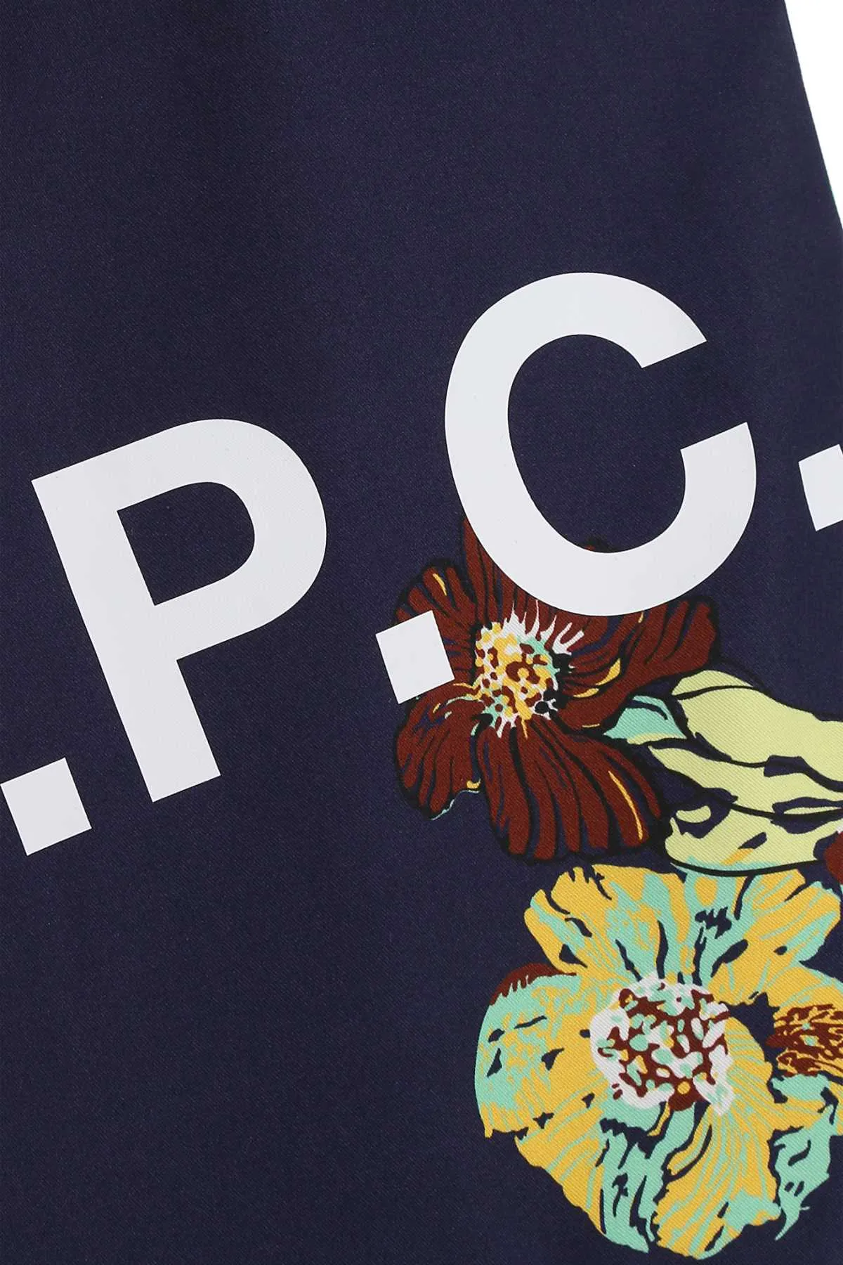 A.P.C. Floral Print Tote Bag