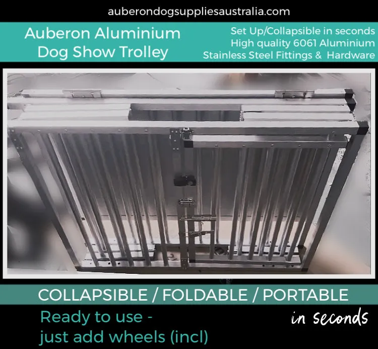 Auberon Aluminium Show Trolley Single   Double Berth