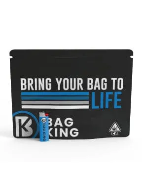 Bag King Large Child-Resistant Opaque Mylar Exit Bag | 1/2 lb | 9 x 12 in