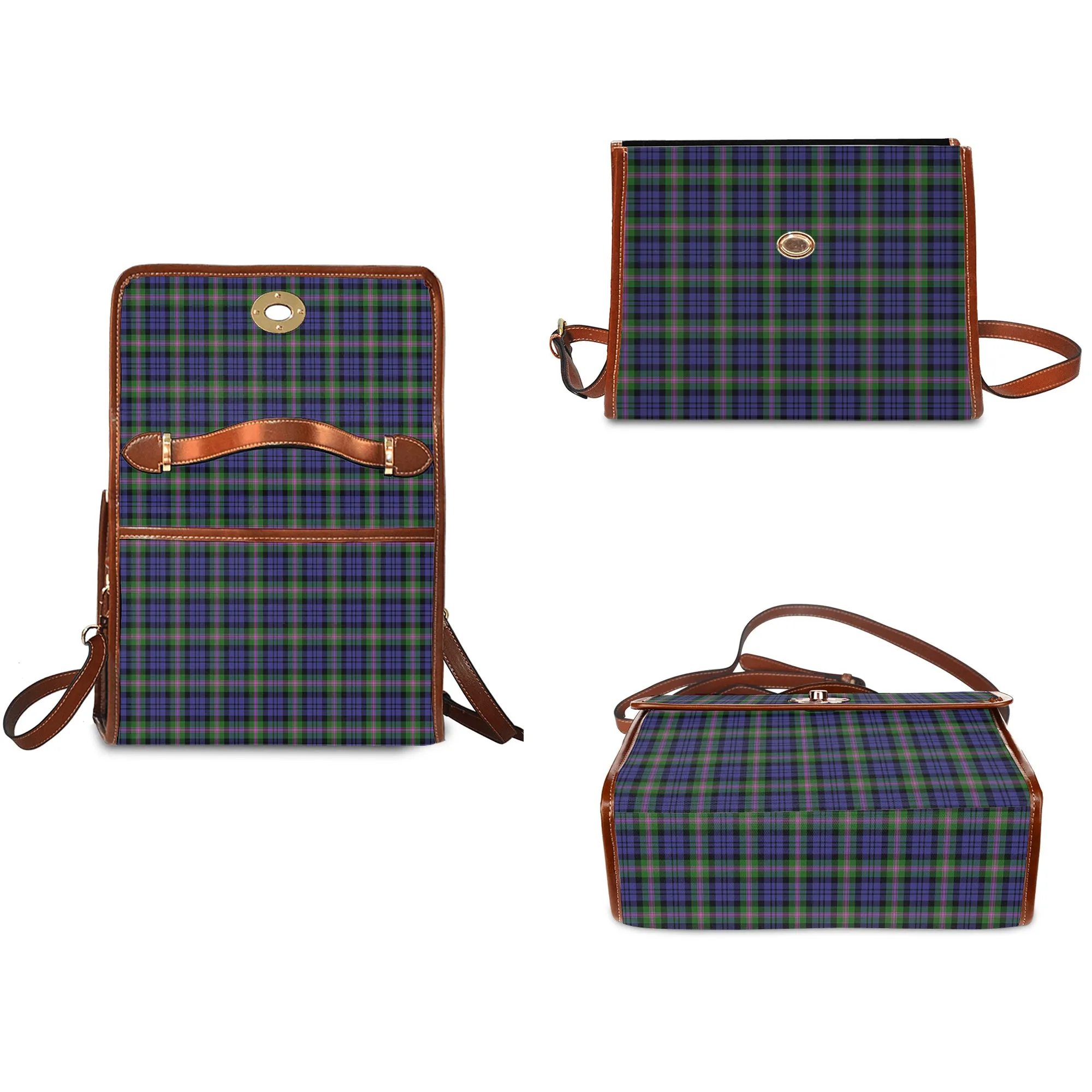 Baird Modern Tartan Waterproof Canvas Bag