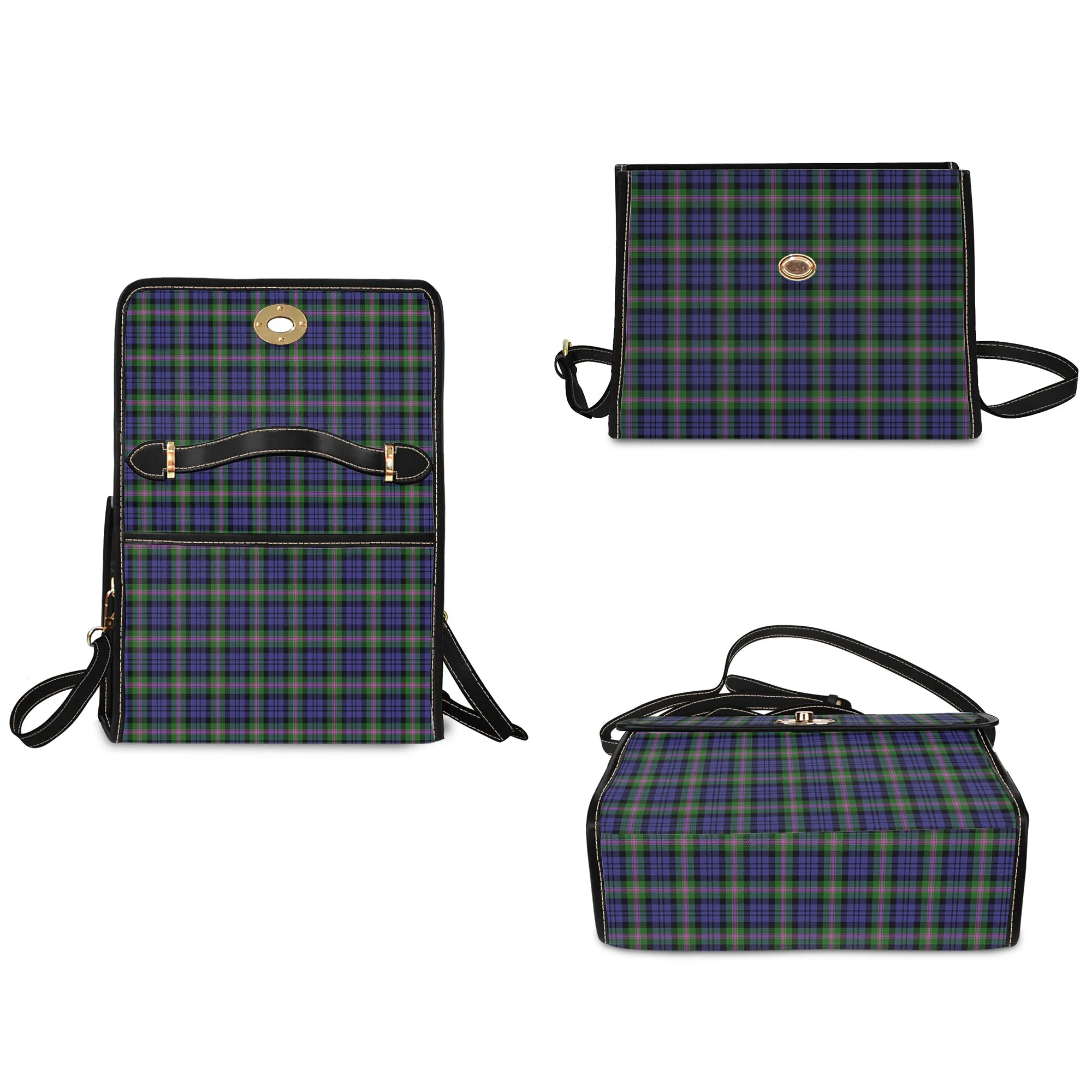 Baird Modern Tartan Waterproof Canvas Bag