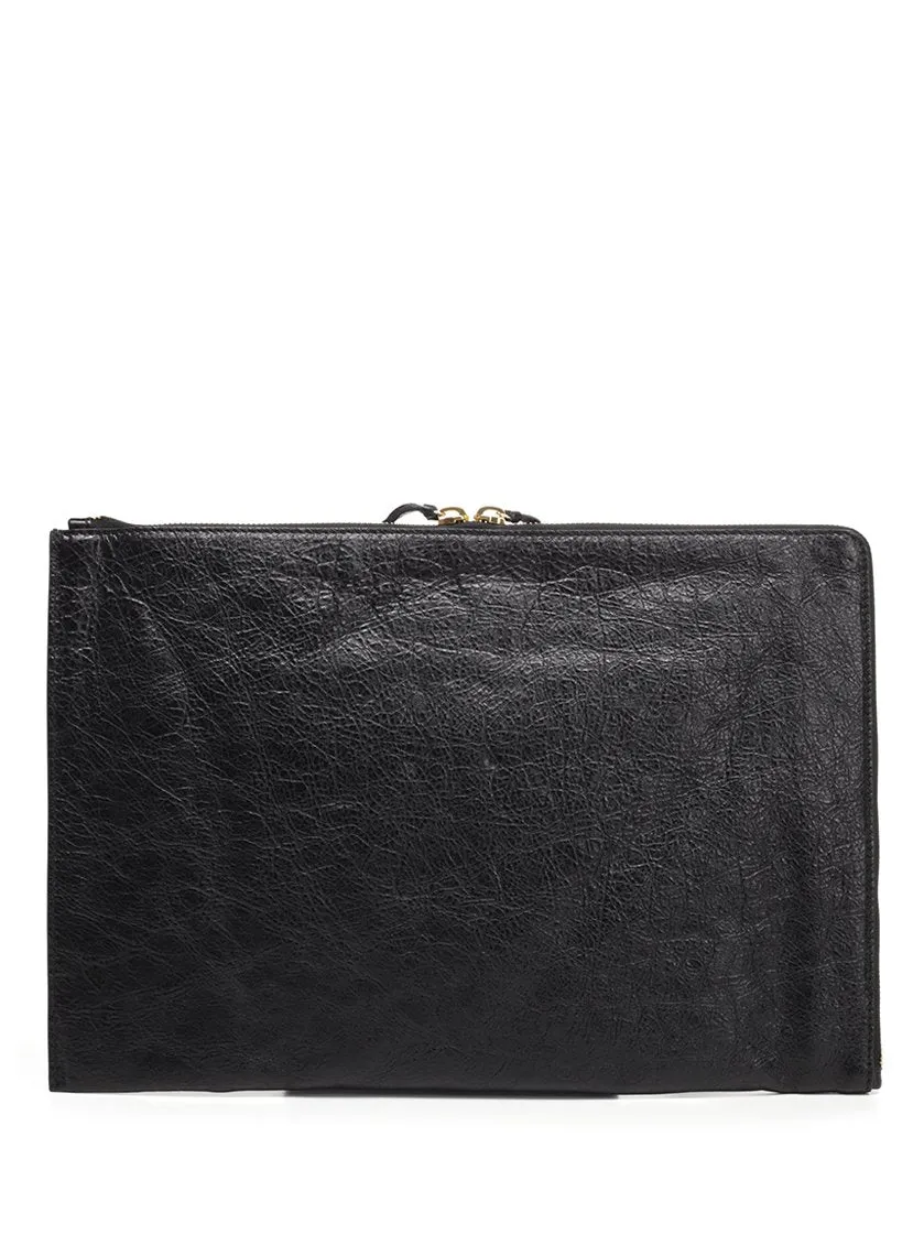 Balenciaga Arena Plain Clutch Bag