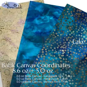 Batik Canvas Coordinate Pack - Lake