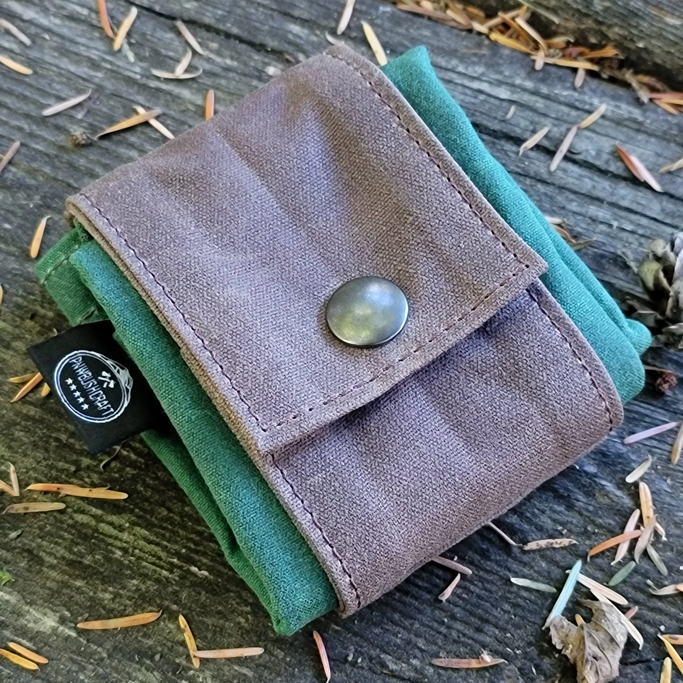 Bigger Waxed Canvas Foraging Pouch , Hip Bag * New*