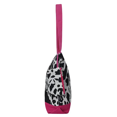 Black Cow Hot Pink NGIL Canvas Tote Bag