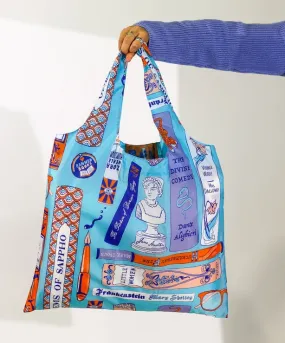 Bookbag Art Sack - Eco-Friendly Reusable Bibliophile Tote