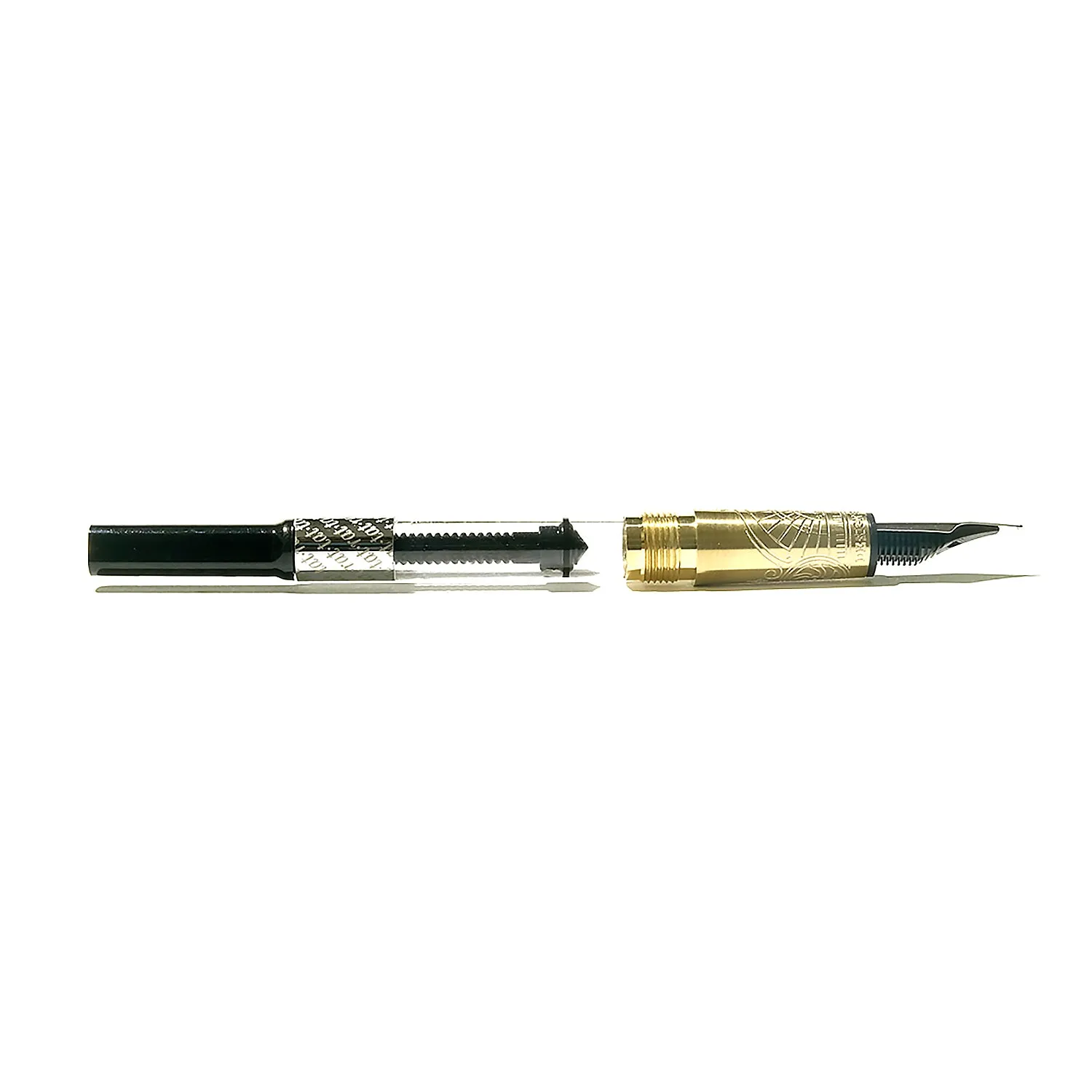 Brush Fountain Pen - Crème Glacée White (Medium)