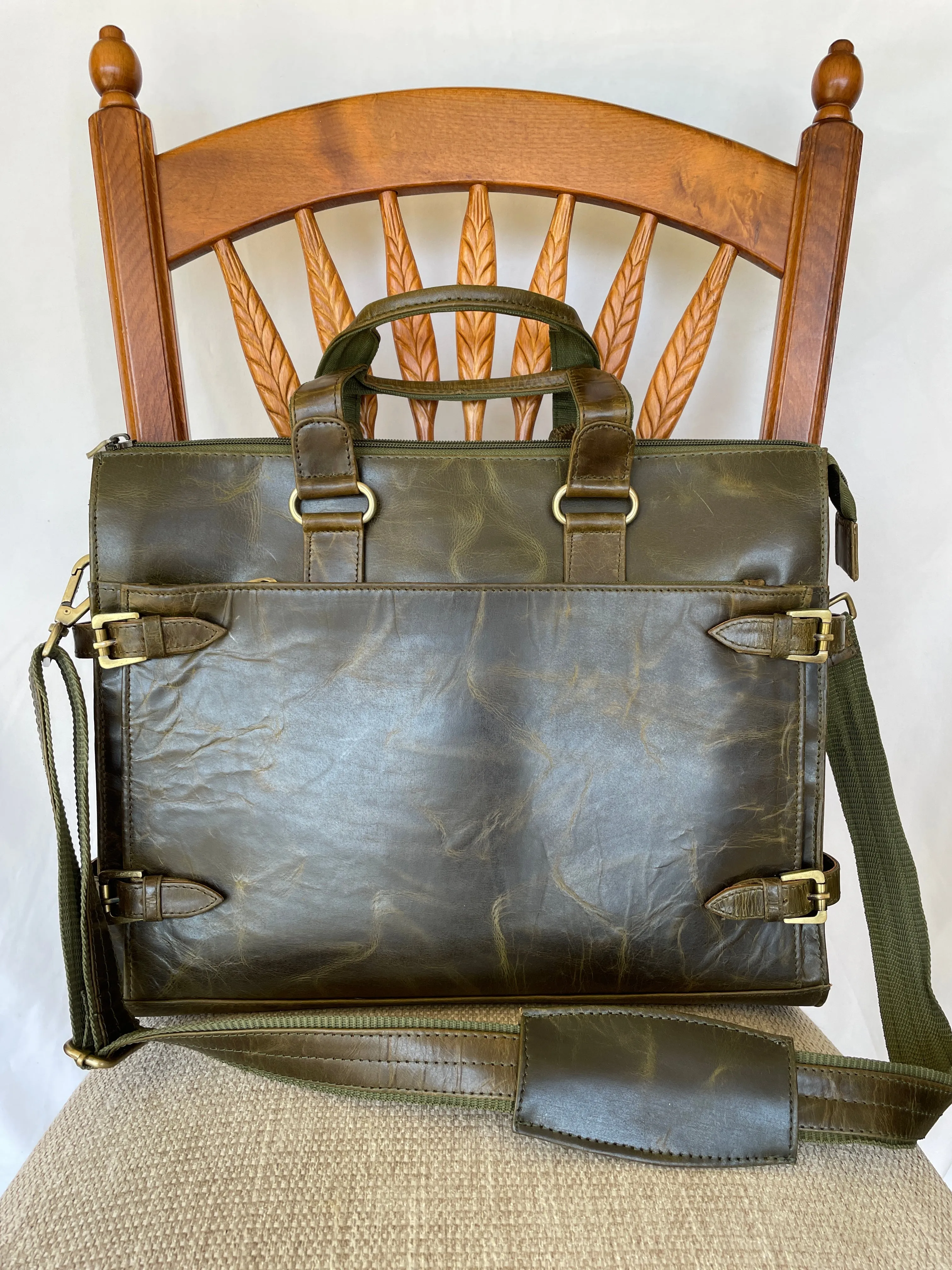 Buckle Laptop Bag