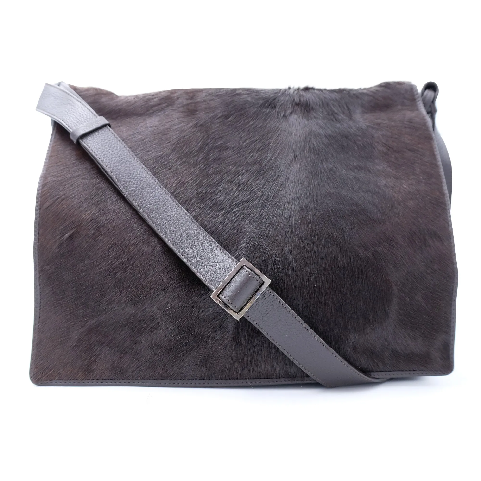 Calf Hide Satchel Bag