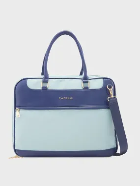 Caprese Jasper Laptop Bag Large Sea Blue