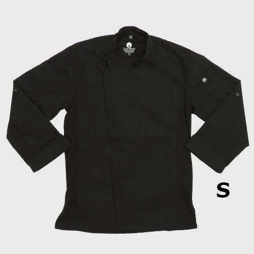 Chef Works Hartford Chef Coat Black Small