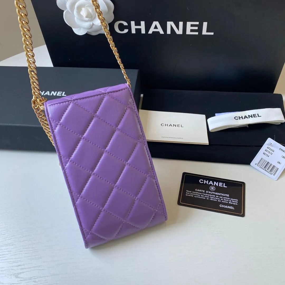 CHLPhone Holder Purple Bag For Women 15cm/6in