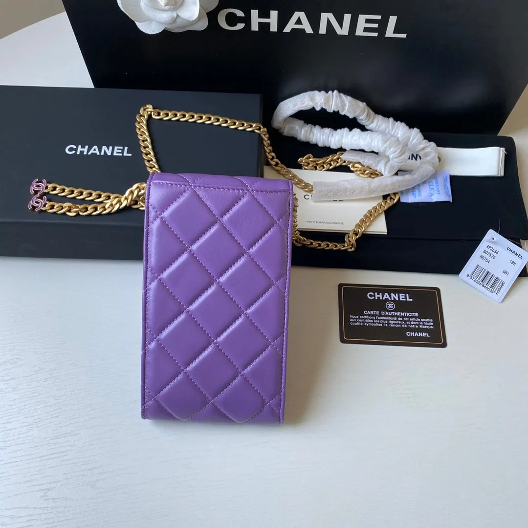 CHLPhone Holder Purple Bag For Women 15cm/6in