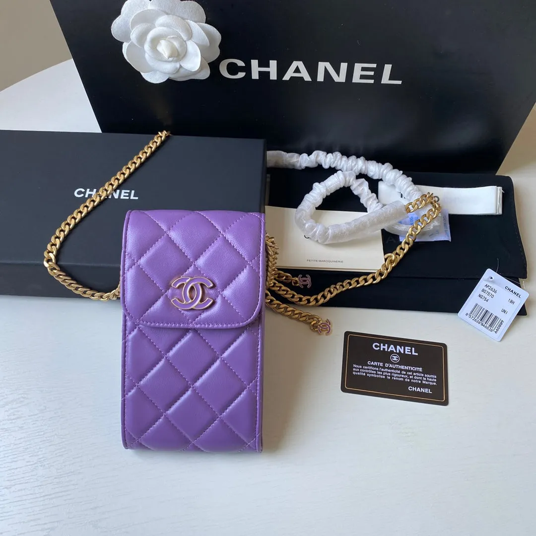 CHLPhone Holder Purple Bag For Women 15cm/6in