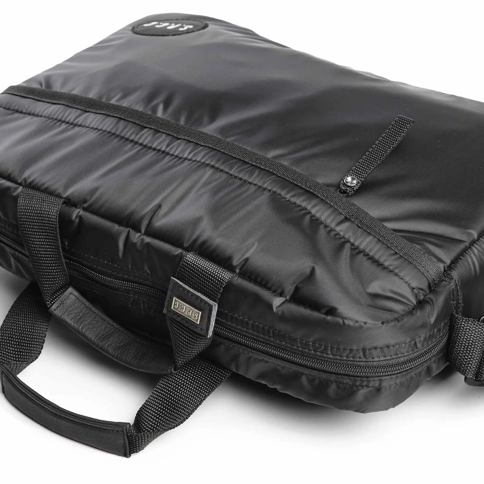 Chrome Laptop Bag - Black