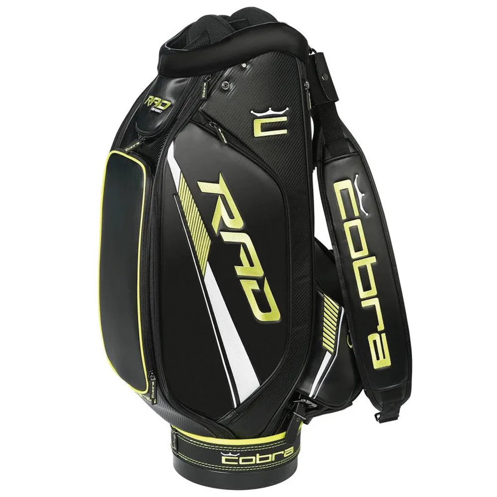 Cobra RadSpeed Tour Staff Bag - Black/Turbo Yellow