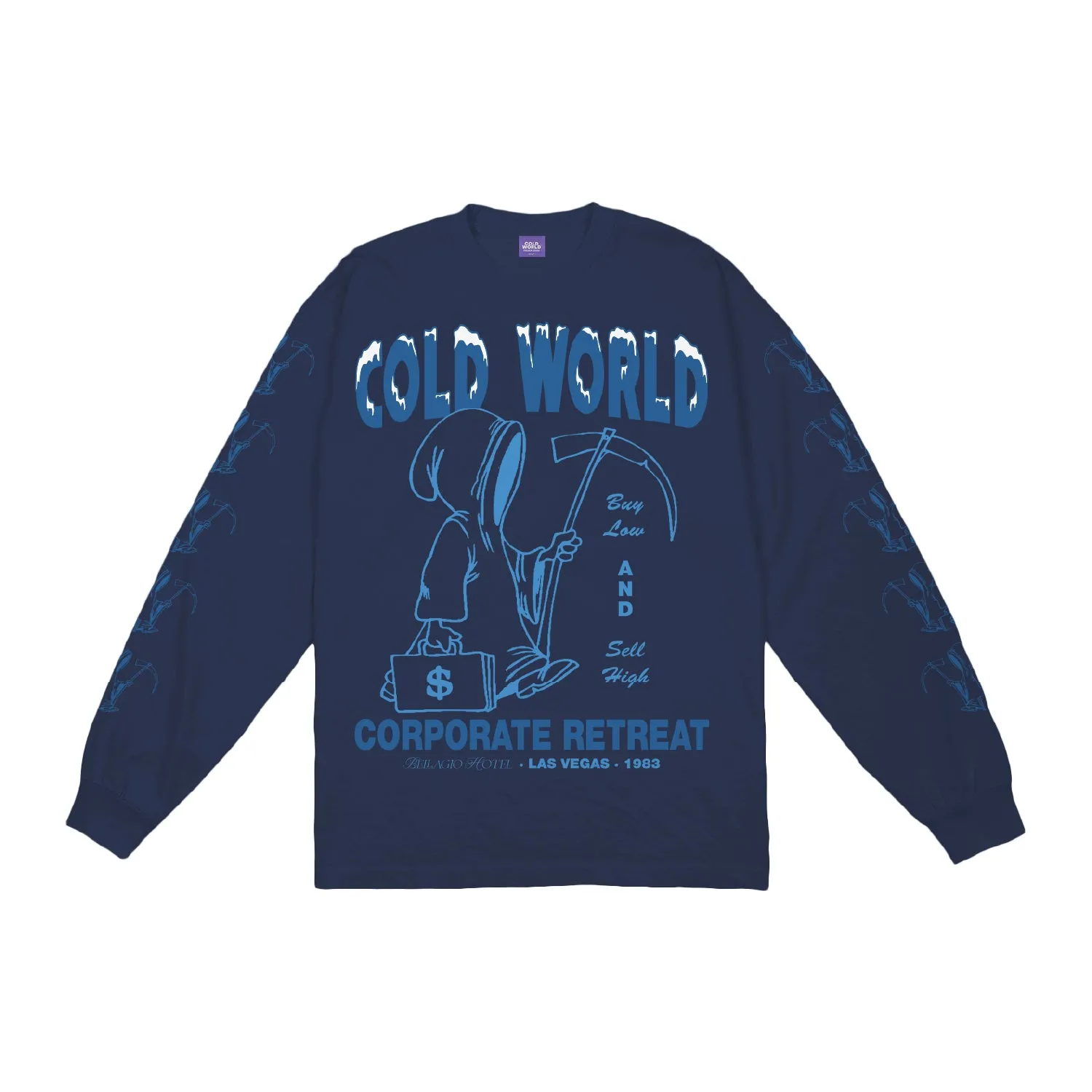 CORPORATE RETREAT LONG SLEEVE (NAVY)