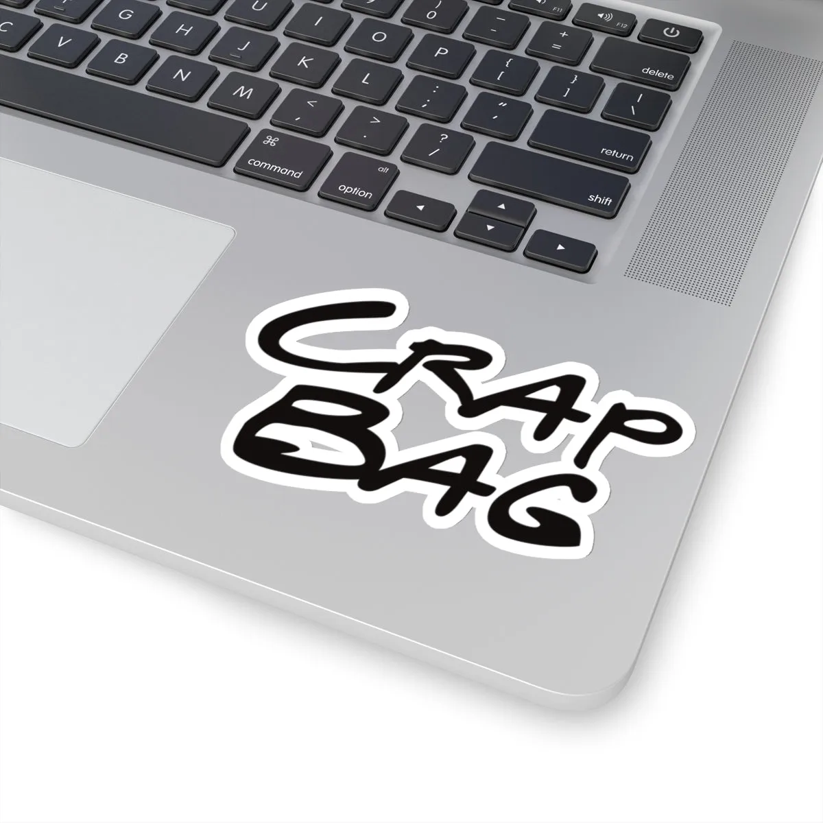 Crap Bag Sticker, Friends Kiss-Cut Sticker