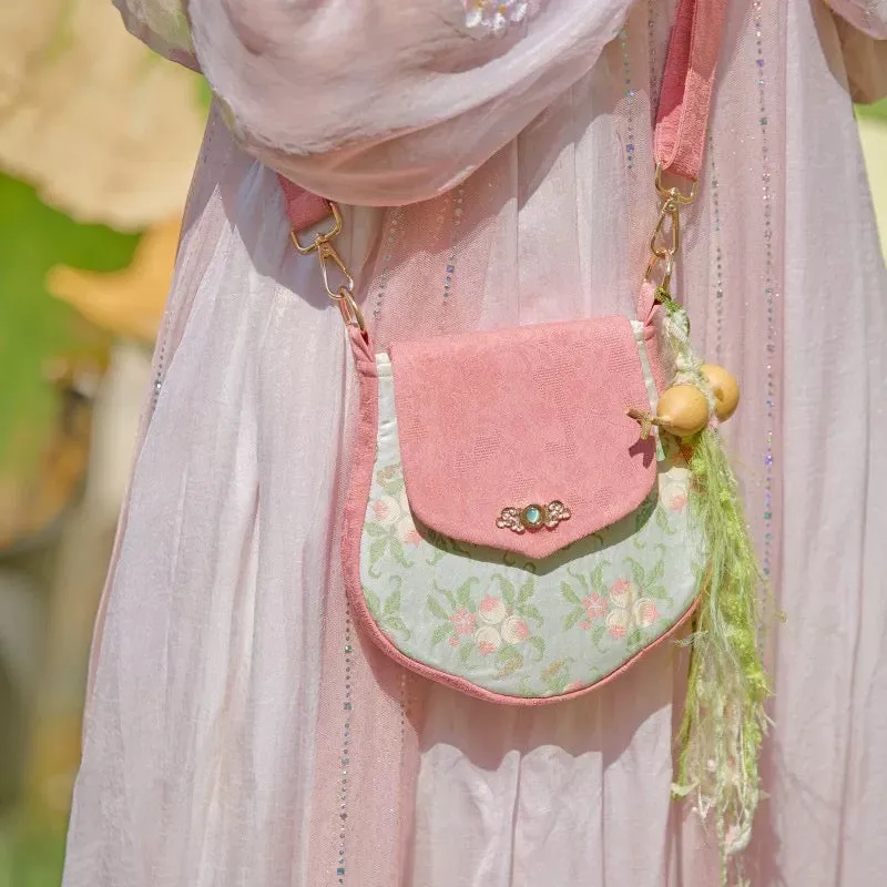 Crossbody Bag for Hanfu & Cheongsam - Song Satin