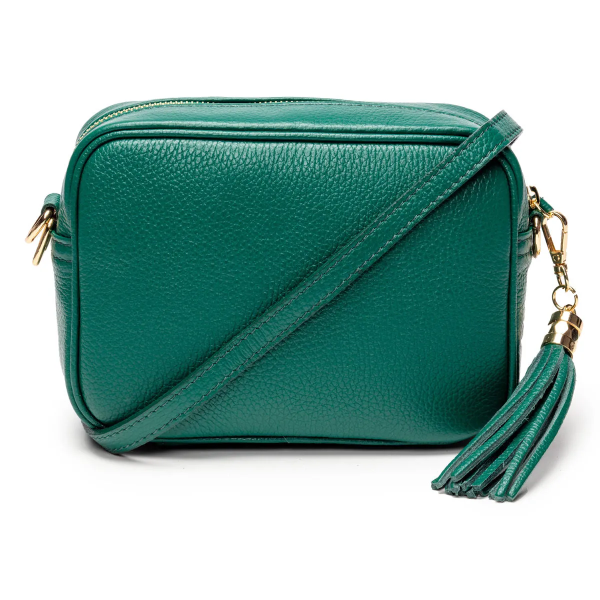 Crossbody Tassel Peacock Green