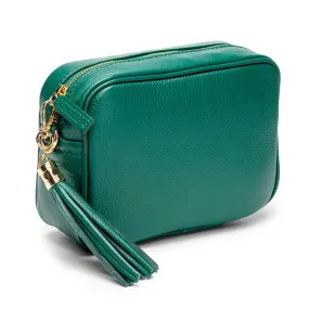 Crossbody Tassel Peacock Green