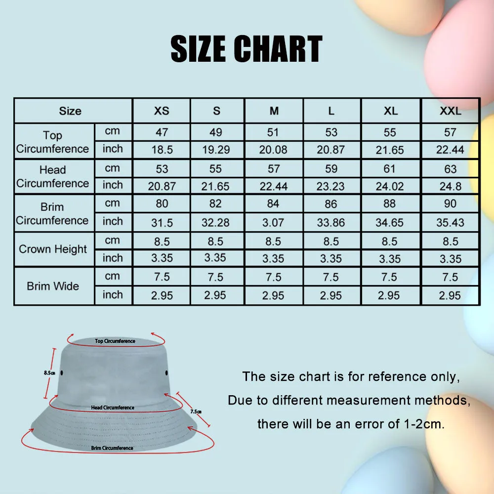 Custom Bucket Hat Unisex Face Bucket Hat Personalised Wide Brim Outdoor Summer Cap Hiking Beach Sports Hats To The Dearest Dad