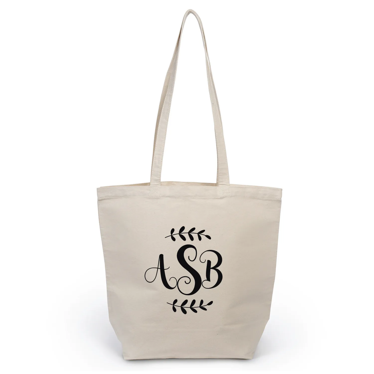 Custom Monogram - Tote Bag