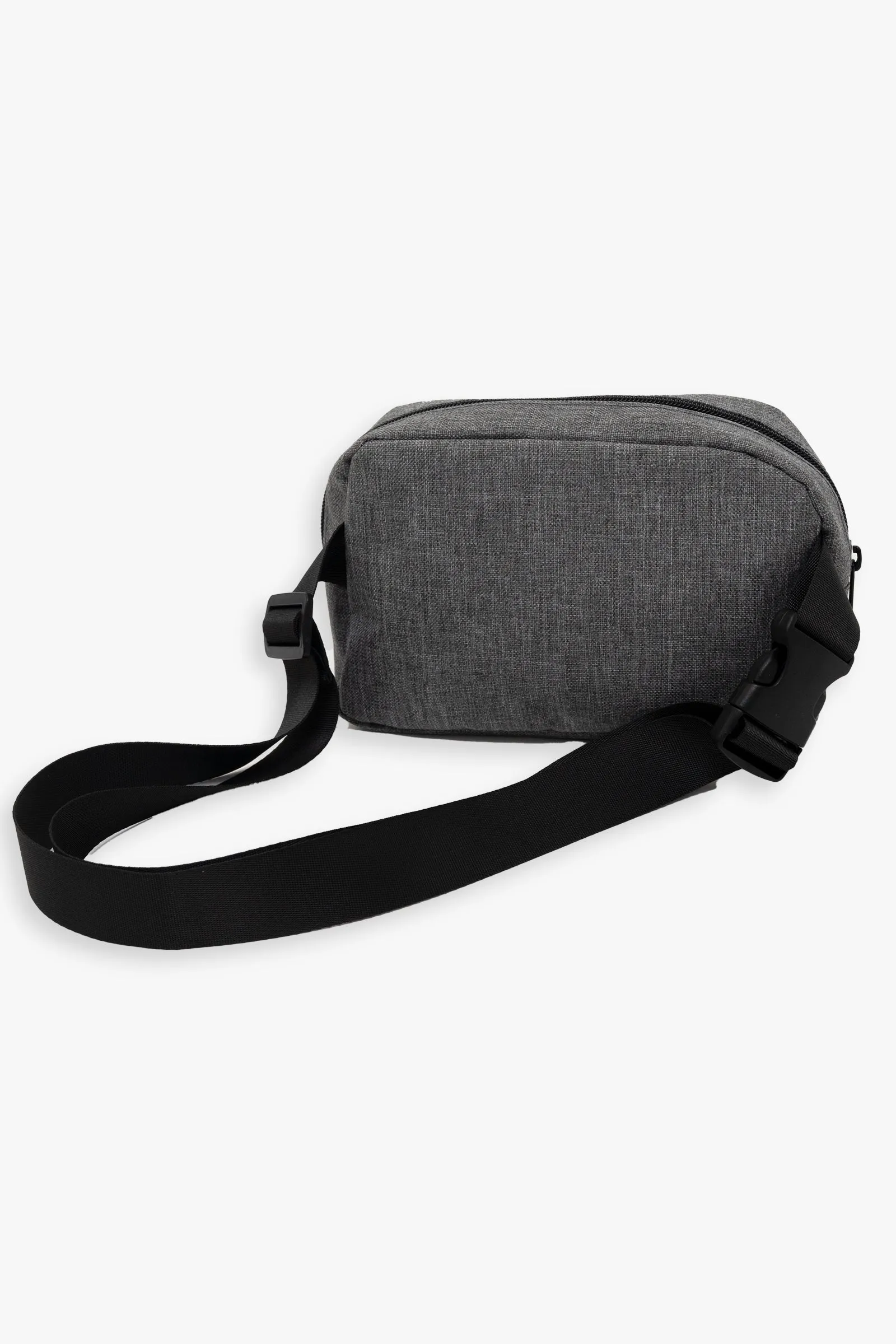 Customizable Grey Belt Bag