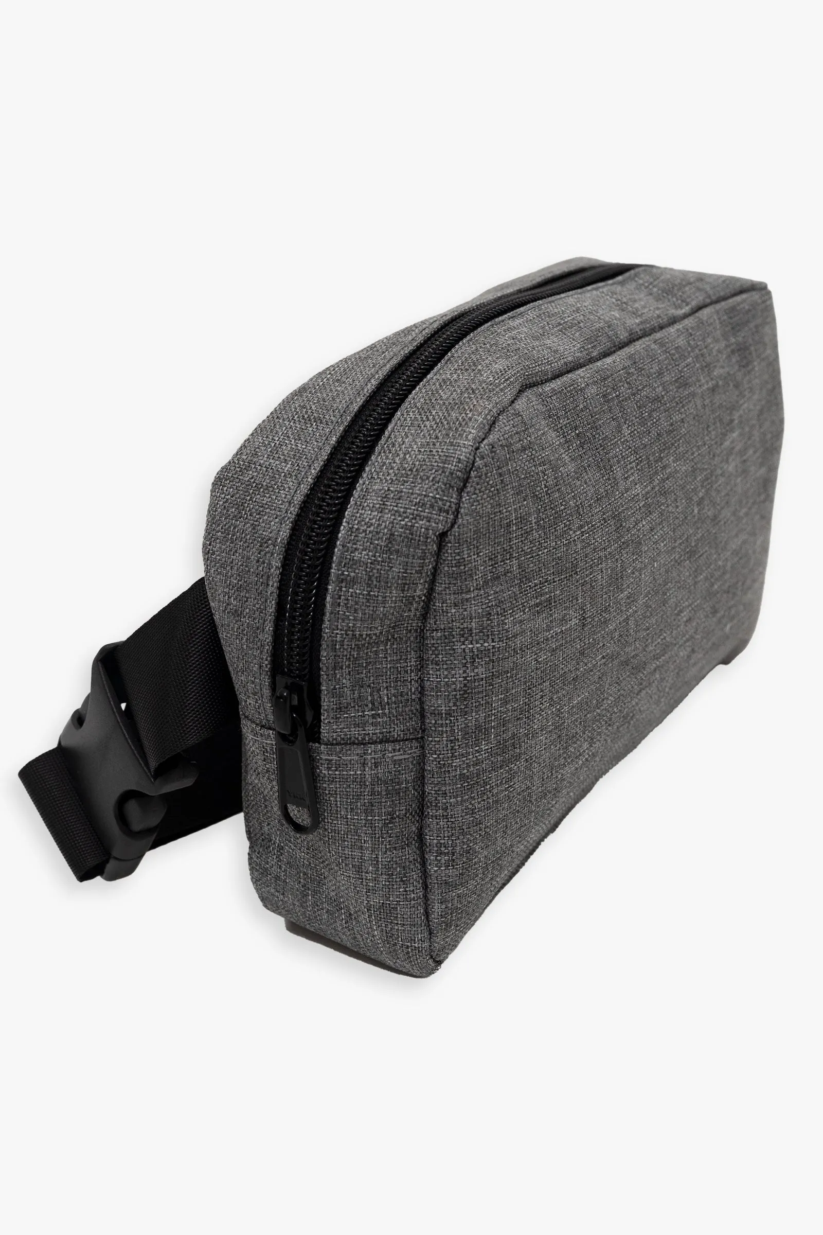 Customizable Grey Belt Bag