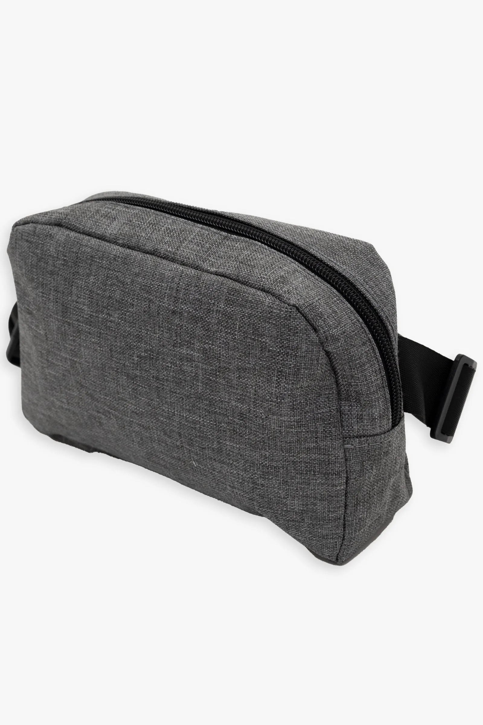 Customizable Grey Belt Bag