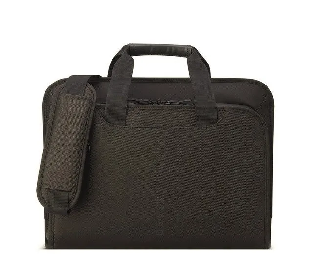 Delsey 2-Cpt Laptop Bag 15.6" Black