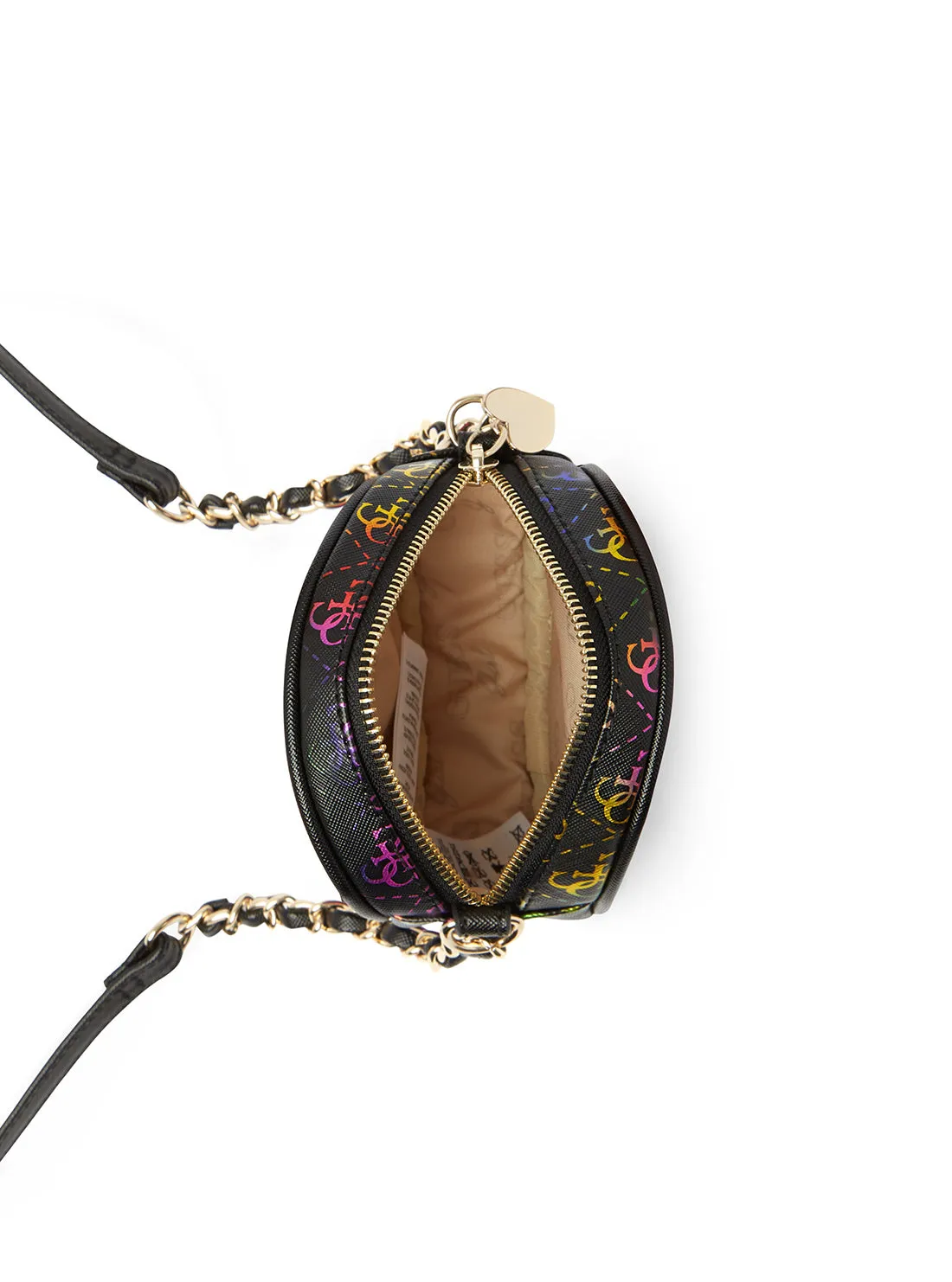 Eco Black iridescent Mini Me Crossbody Bag