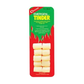 Emergency Tinder Replacement 10 Pack