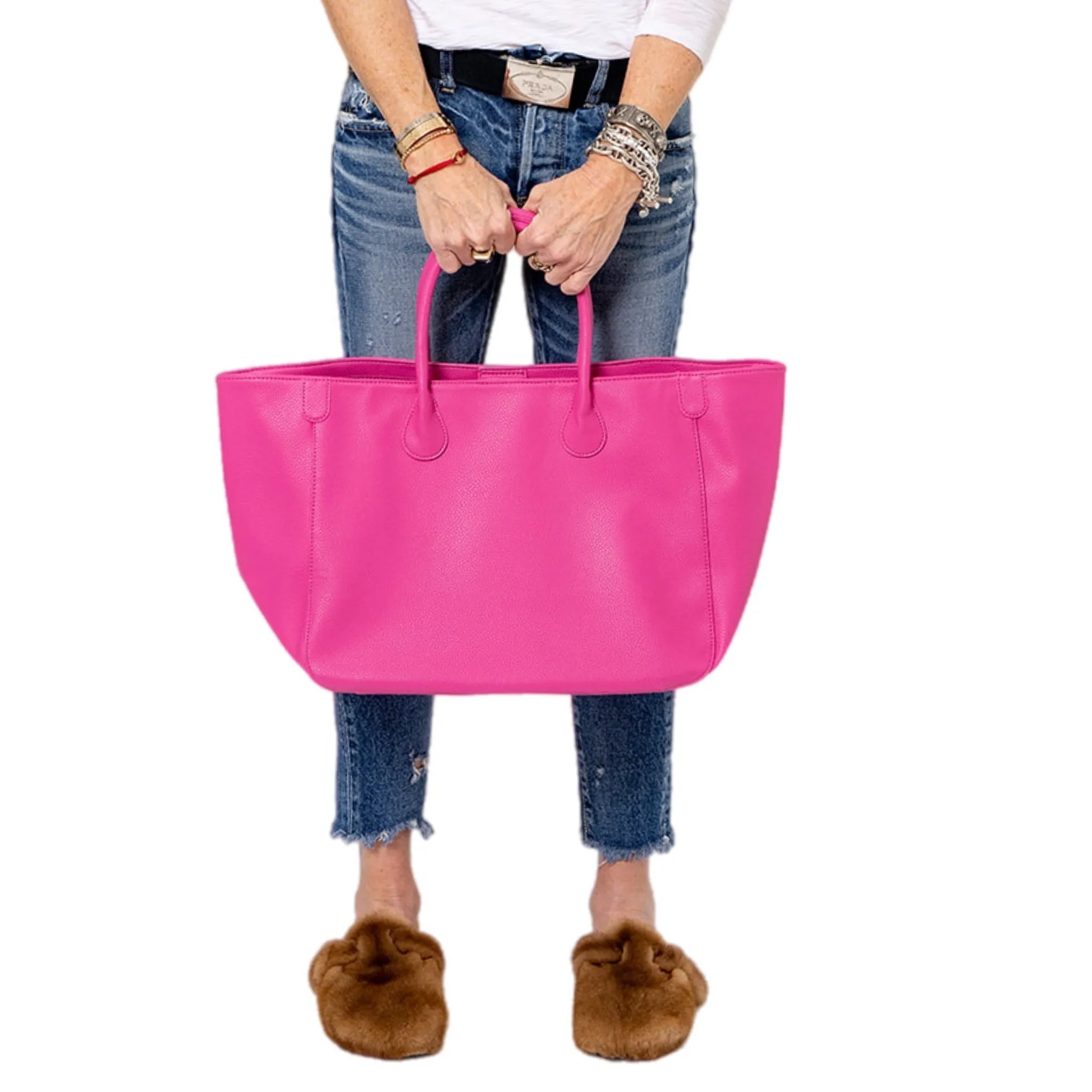 Everyday Vegan Tote - Pink