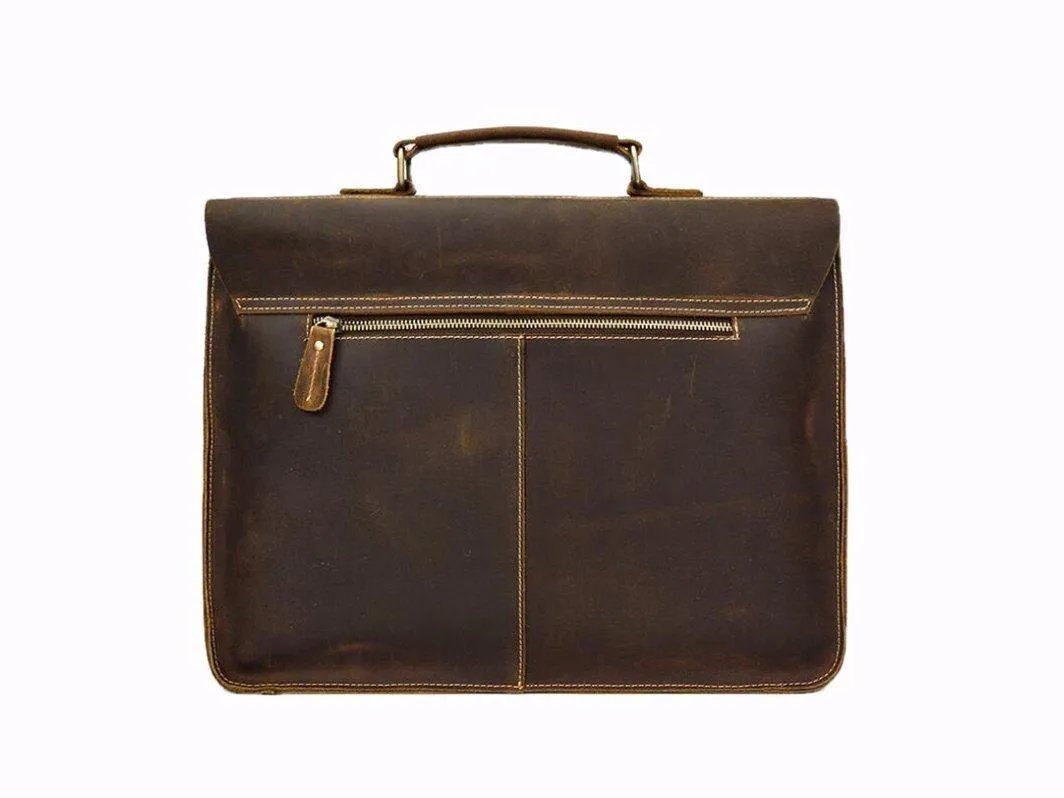 Executive Vintage Bag - Leather Laptop Bag