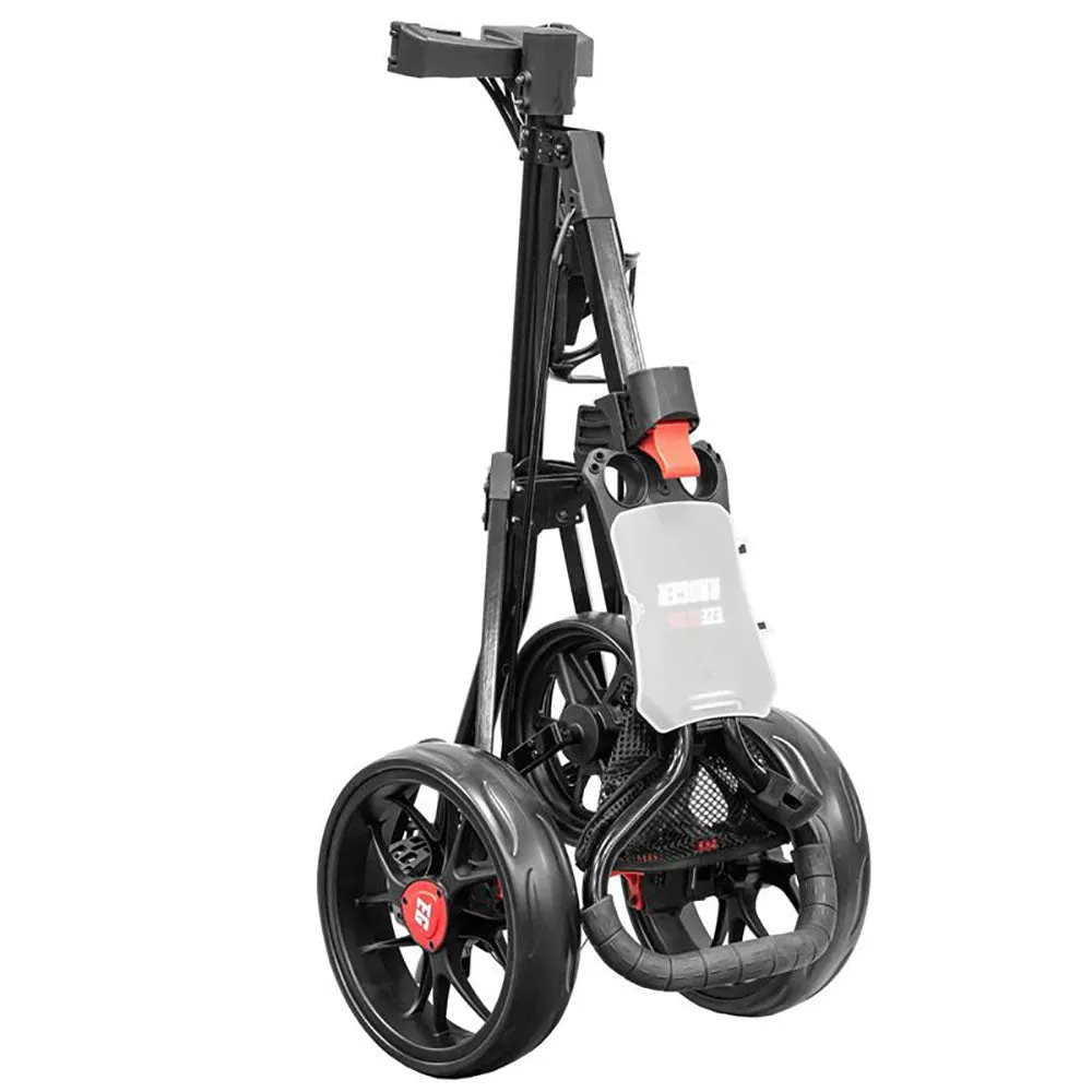 EzeGlide Ranger 3-Wheel Push Trolley - Black