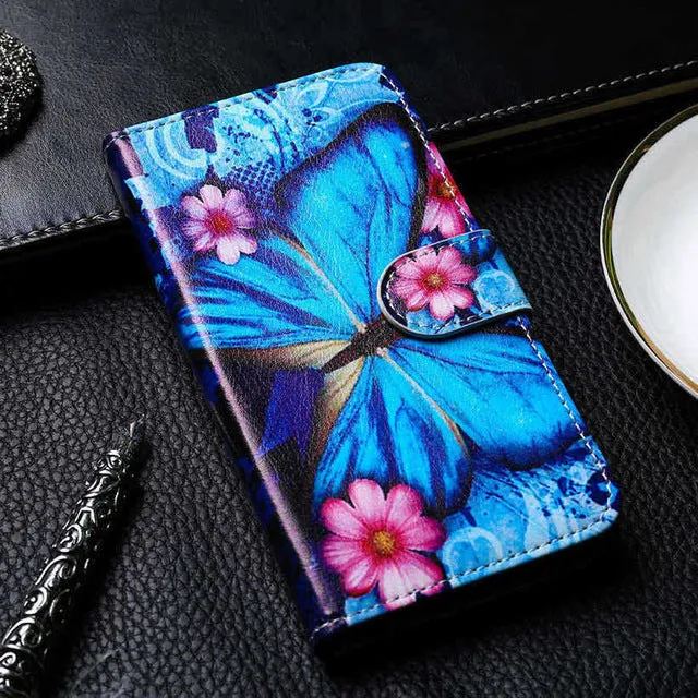 Flip PU Leather Phone Cover For Nokia Lumia 225/430/435/520/530/535/610/625/630/640/640XL Cases New Fashion In stock Phone Bags