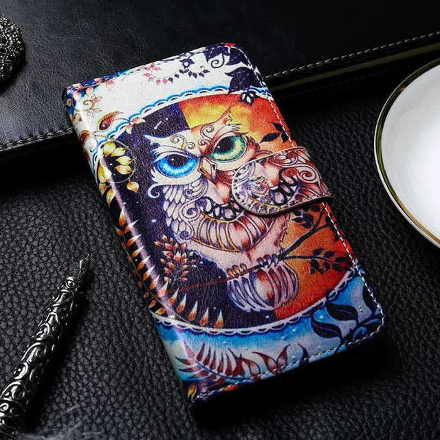 Flip PU Leather Phone Cover For Nokia Lumia 225/430/435/520/530/535/610/625/630/640/640XL Cases New Fashion In stock Phone Bags