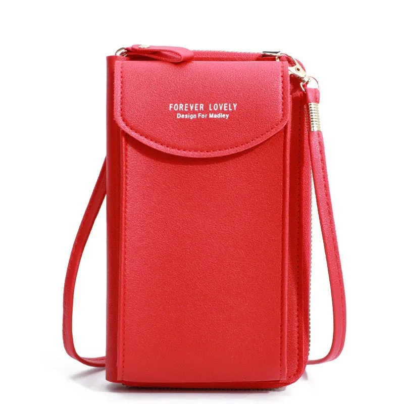 Fresh Accessories Wallet Mobile Phone Bag - Red